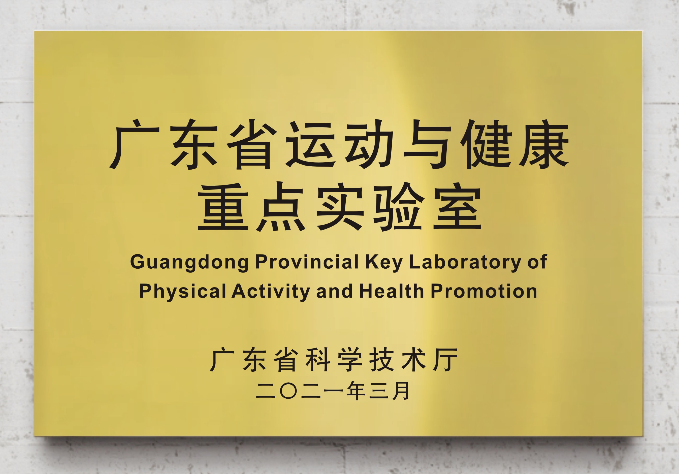 广东省运动与健康重点实验室